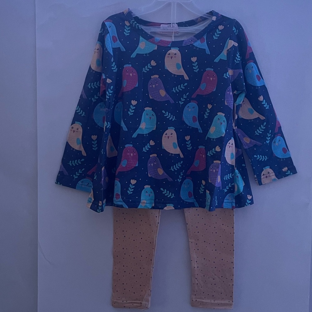 Brand New Pete & Lucy Bird Pants set